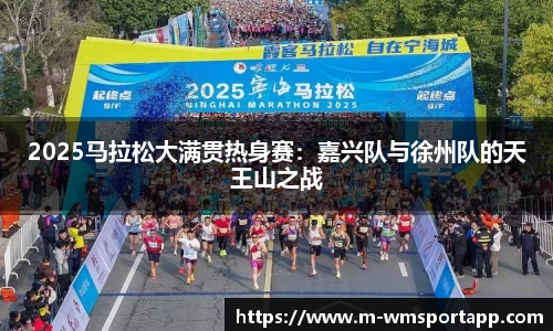 2025马拉松大满贯热身赛：嘉兴队与徐州队的天王山之战
